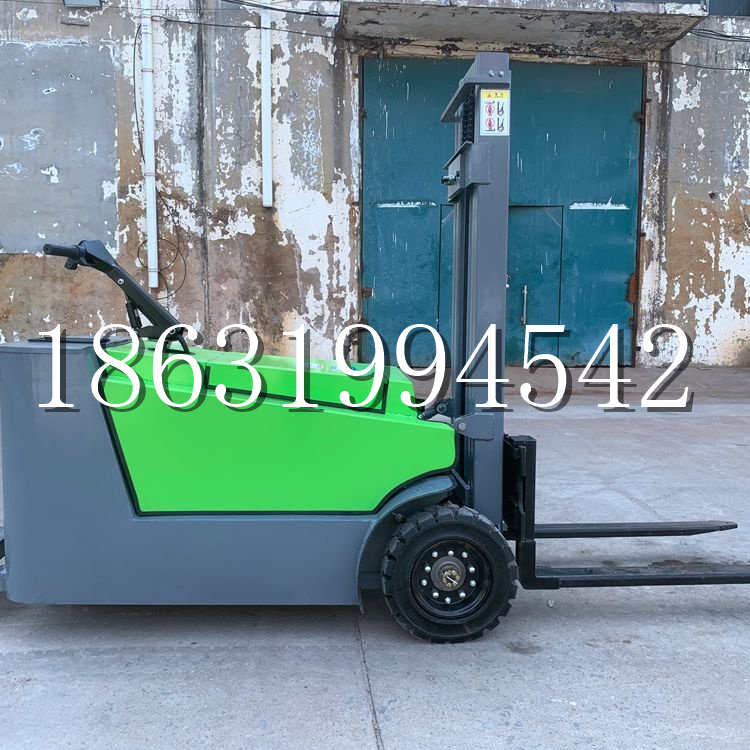 南乐县小型电动叉车1吨2吨步行站驾式电瓶堆高充电装卸车液压升降车铲车